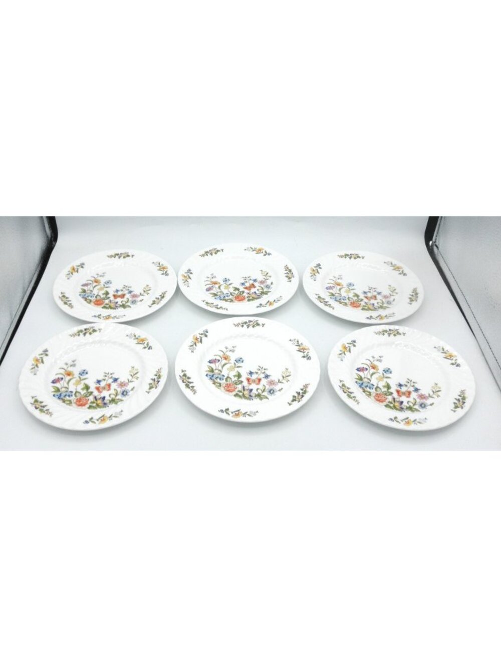 Cottage Garden by John Aynsley & Sons Bread Plates Set of 6 Pattern AYNCOGA
